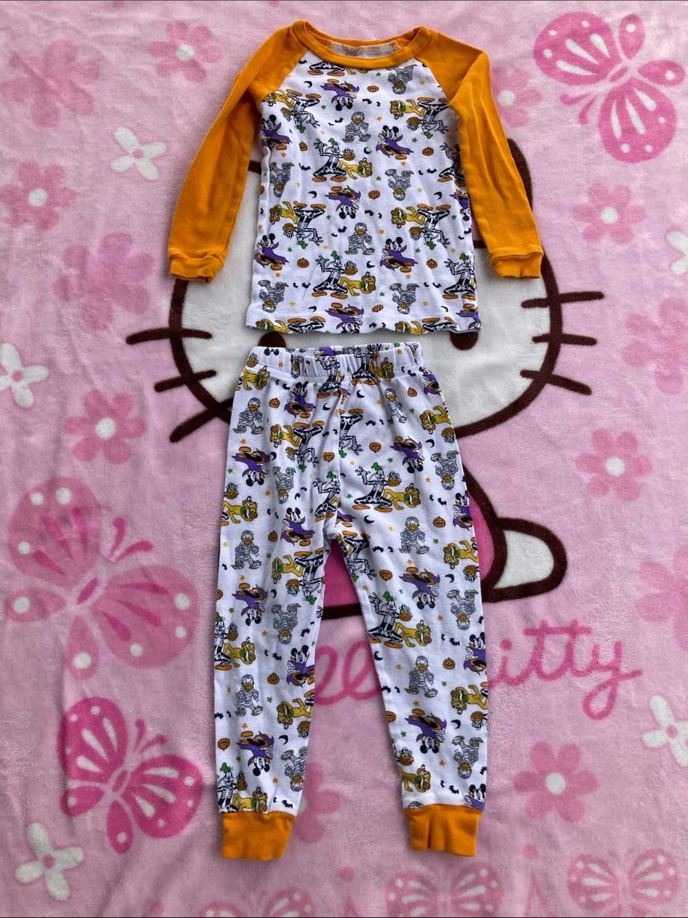100% cotton, Halloween Mickey pajamas
